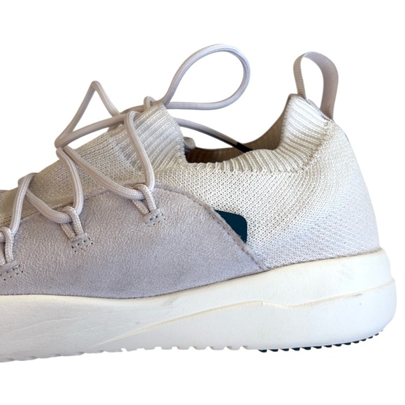 VESSI...Women's White Knit Sneakers. - Picture 5 of 12